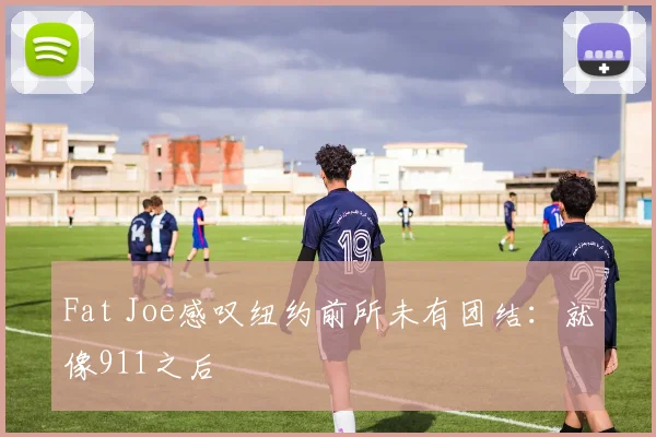 Fat Joe感叹纽约前所未有团结:就像911之后